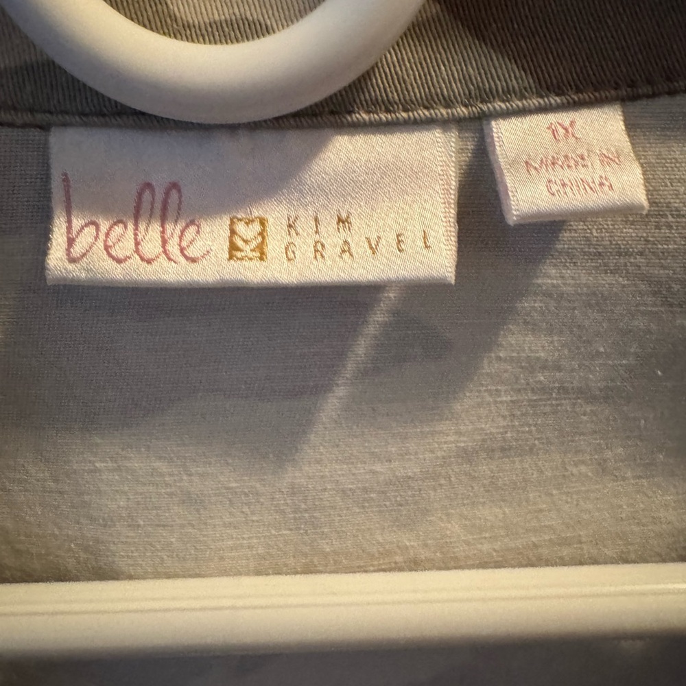 NWOT Belle by Kim Gravel Camouflage Field Jacket - Size 1X - Picture 2 of 9